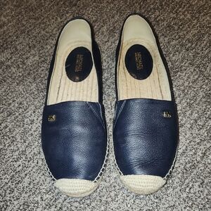 Michael Kors Navy Blue Espadrilles